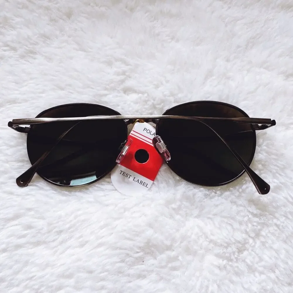 Blaine Bright Green Polarized Mirrored Sunglasses